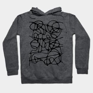 Enigmatic Inkflows Hoodie